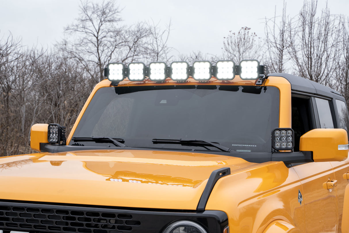 Diode Dynamics - Bronco SS5 Sport CrossLink Windshield Yellow Combo Lightbar Kit - DD7233