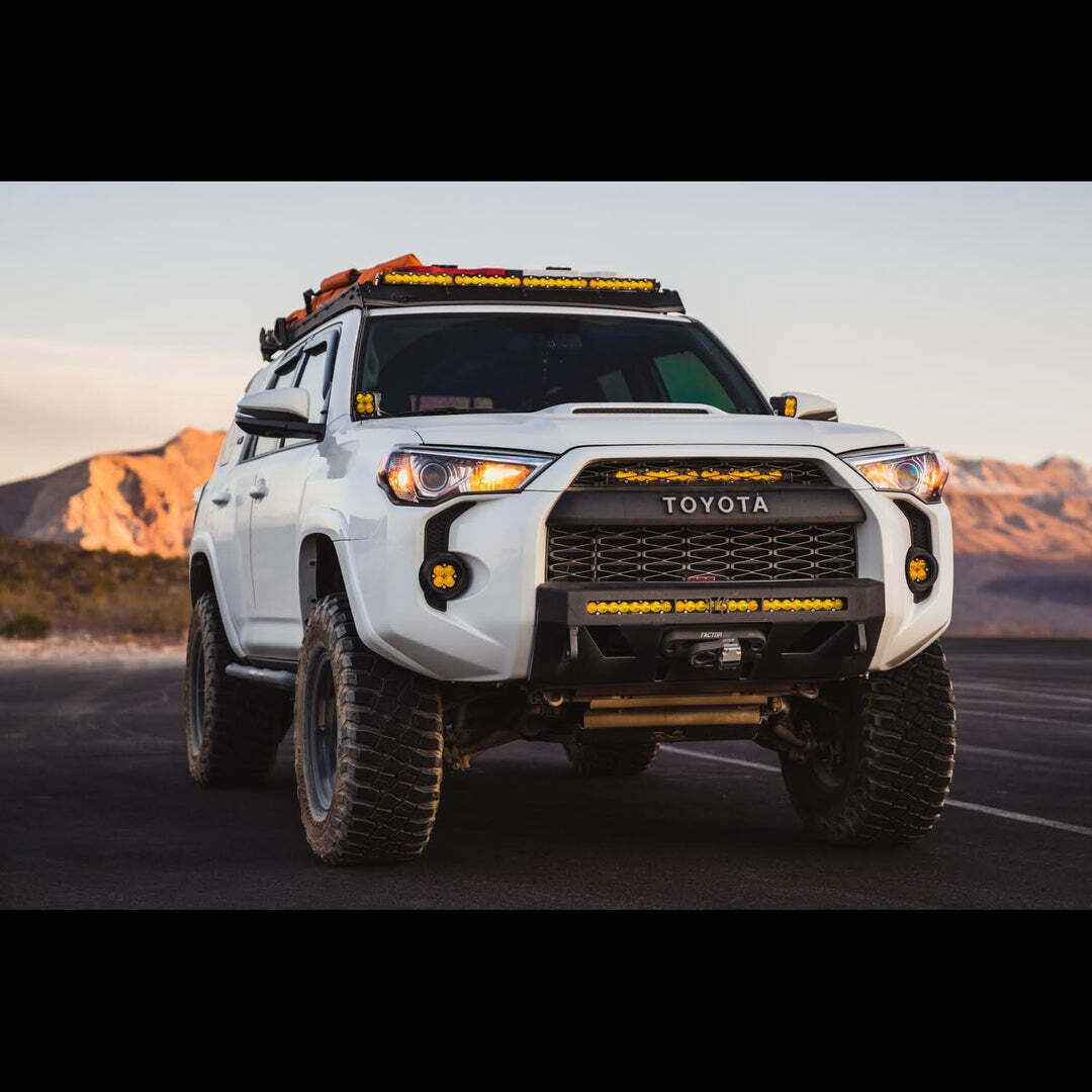 C4 Fabrication - 4Runner Lo-Pro Winch Bumper / 5th Gen / 2014-2024 - 1100-1114-30-NB-01NA