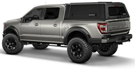 RSI SmartCap - F-150 Truck Bed Cap SmartCap EVOa Adventure Matte Black For 21-24 Ford F-150 5.5 Foot Short Bed SmartCap - EA0318-MB