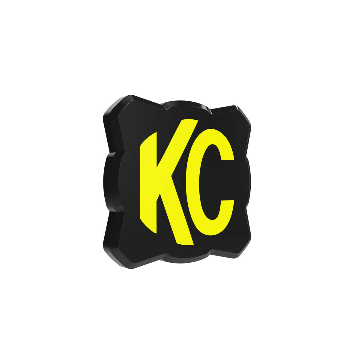 KC Hilites FLEX ERA 1 - Light Cover - Black / Yellow KC Logo - 5328