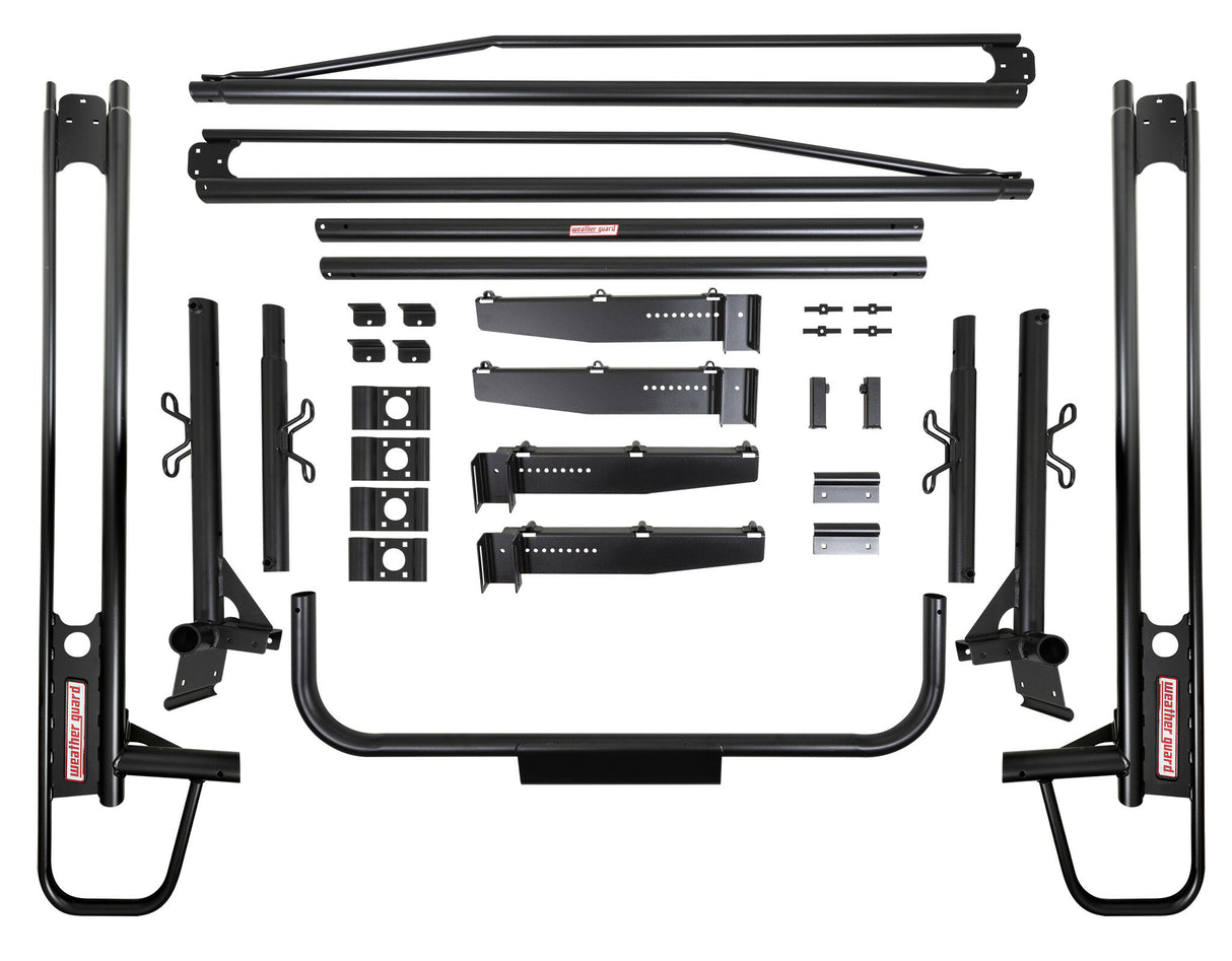 Weather Guard - Hd Steel Truck Rack 1700Lb, Textured Matte Black Finish, Truck Rack - 1175-52-02