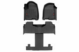 Rough Country Floor Mats - FR & RR - FR RR Bucket - Chevy GMC Tahoe Yukon (21-23) - M-21712