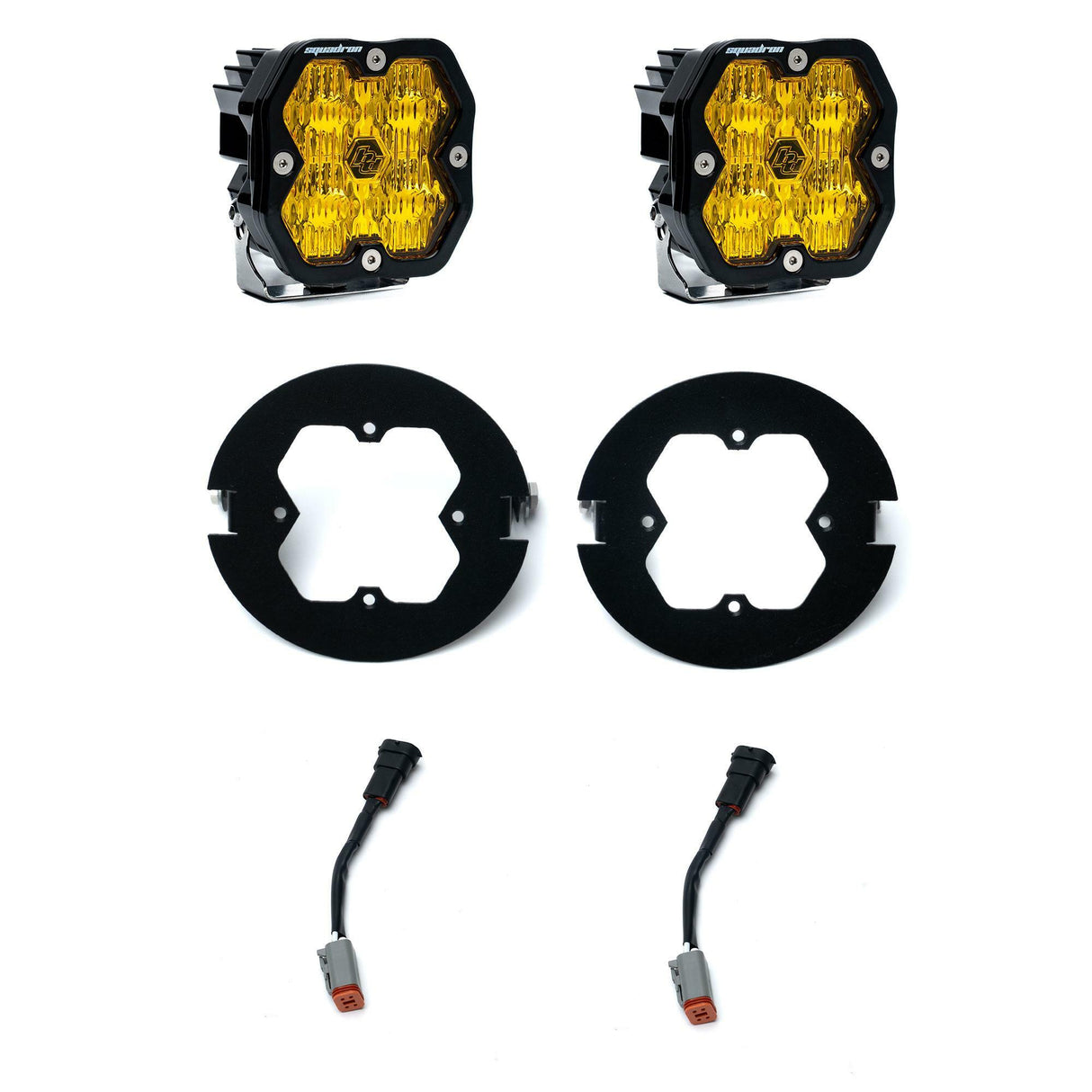 Baja Designs - 44-0076 Squadron 2.0 Sport Fog Pocket Light Kit