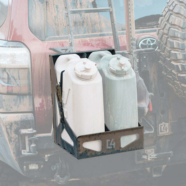 C4 Fabrication - Dual Jerry Can Carrier - 9000-4904-01NA