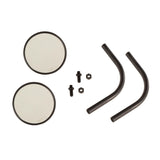 Rugged Ridge - Rugged Ridge 11025.25 Trail Mirror Kit, Round, Pair; 18-21 Jeep Wrangler / Gladiator - 11025.25