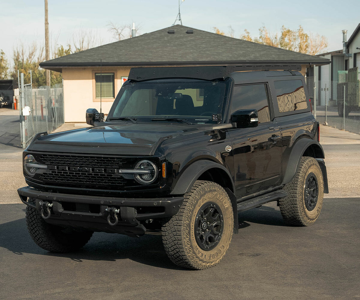 Prinsu - Ford Bronco 2 Door Hardtop Prinsu Pro Rack | 2021-2025 - Light Bar Cutout - 400-002-017-007