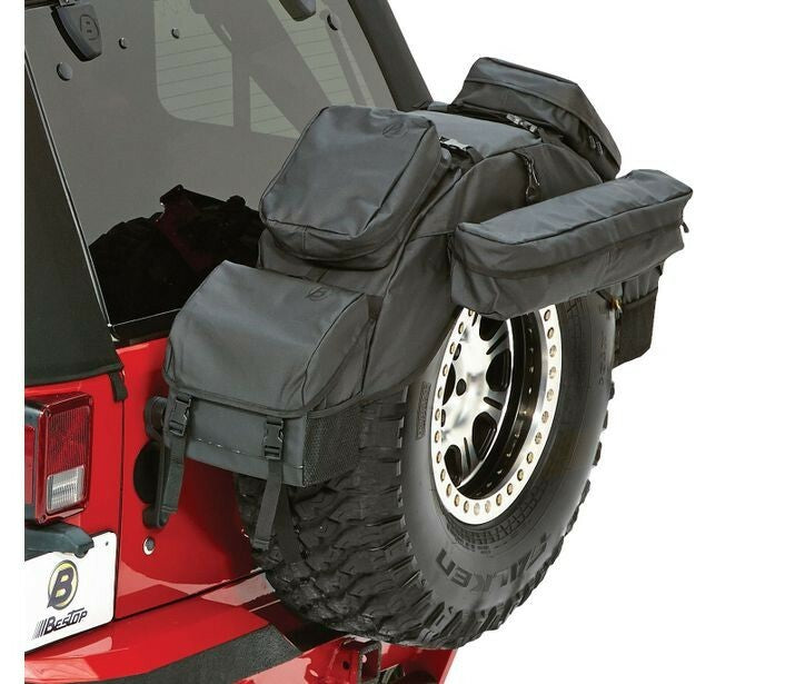 Bestop - 54135-35 - RoughRider Spare Tire Organizer