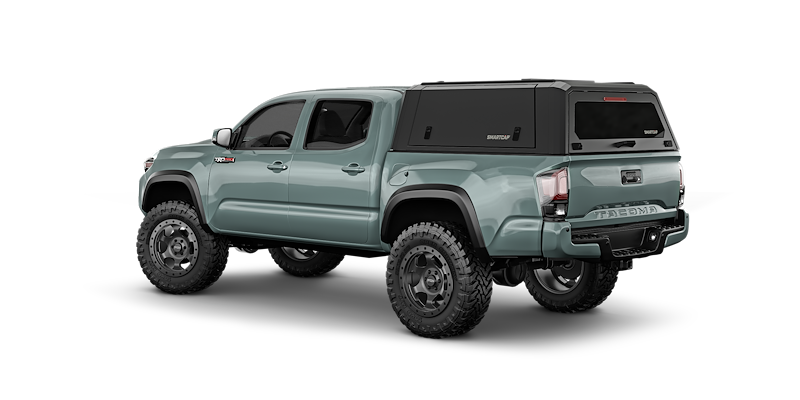 RSI SmartCap - Tacoma Truck Bed Cap SmartCap EVOa Adventure Matte Black For 16-23 Toyota Tacoma 5 Foot Short Bed SmartCap - EA1316-MB