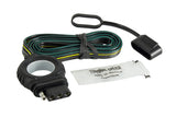 Husky Towing - 33062 4 Wire Flat Plug With Finger Pull 48 Inch Length Without LED Test Vehicle End