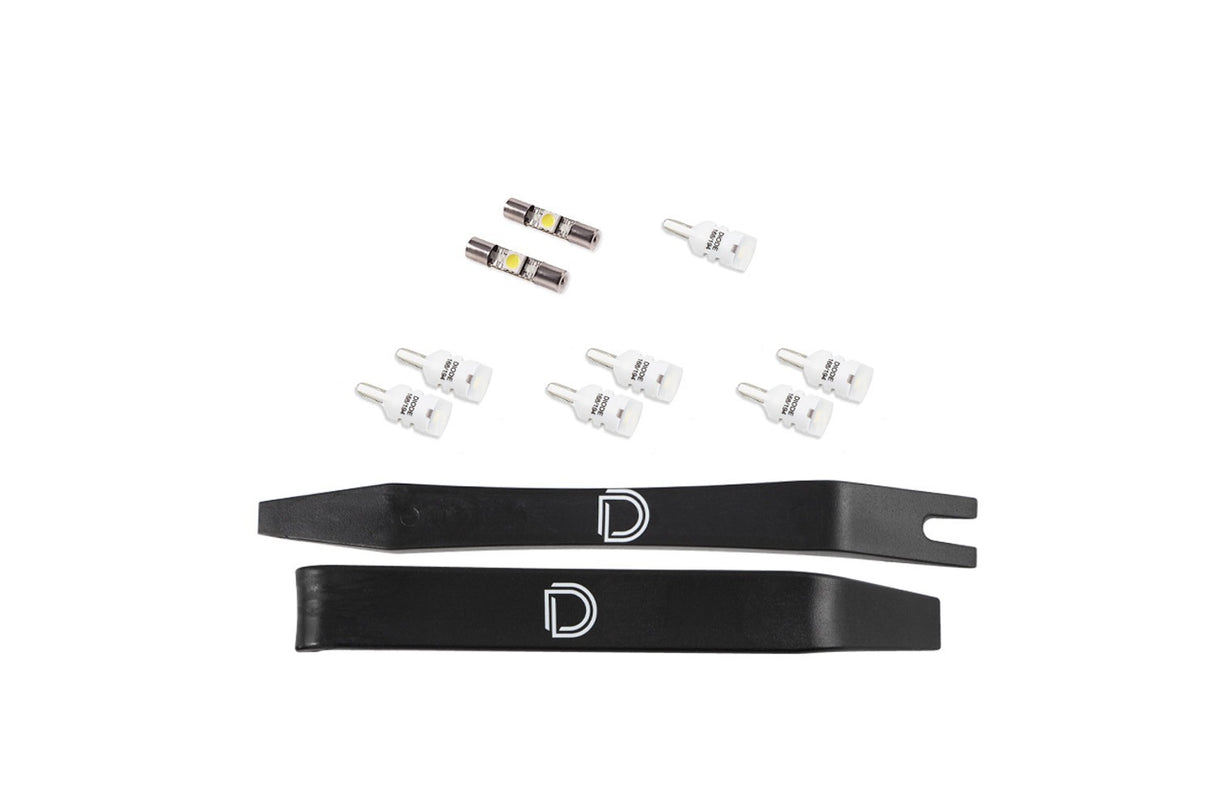 Diode Dynamics - Interior LED Kit for 2008-2015 Infiniti G37 Coupe/Convertible, Cool White Stage 1 - DD0529