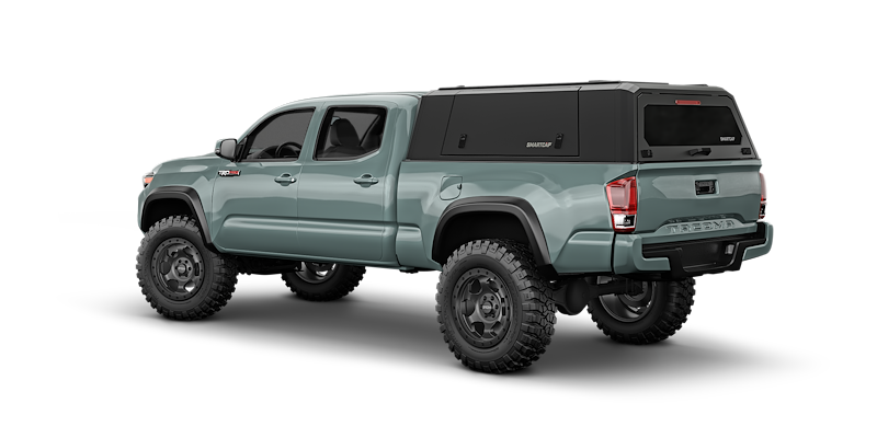 RSI SmartCap - Tacoma Truck Bed Cap SmartCapEVOa Adventure Matte Black For 16-23 Toyota Tacoma 6 Foot Standard Bed SmartCap - EA1317-MB