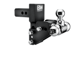 B&W Trailer Hitches - TS10064BMP 2 in Model 7 Blk Tow & Stow Tri Ball for Multi-Pro Tailgate