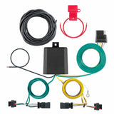 Curt - 56472 Custom Wiring Harness, 4-Way Flat Output, Select Jeep Compass - 56472
