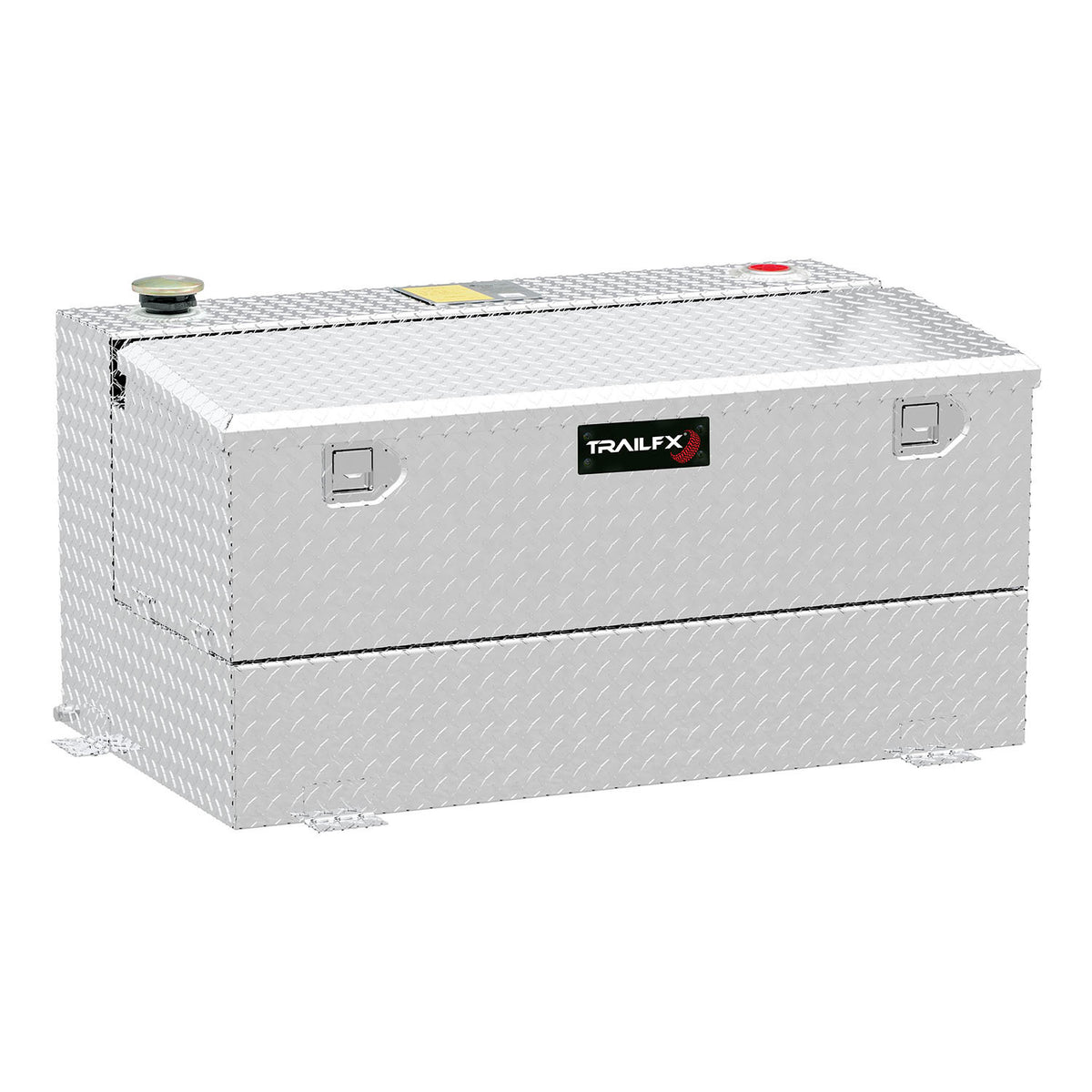 TrailFx - 75 Gallon Aluminum Liquid Transfer Combo Tank-Brite (210751)