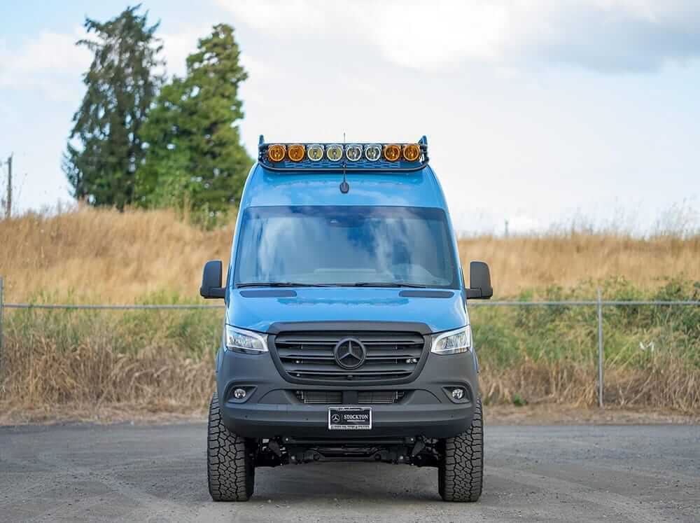 Flatline Van Co. - 2007-2025 Mercedes-Benz Sprinter 170 Safari Roof Rack - SP0105B