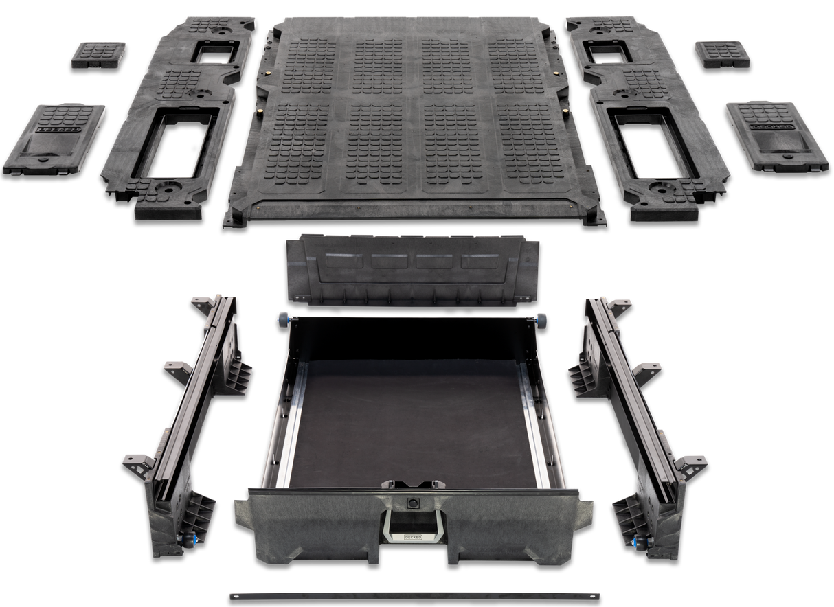Decked - Truck Bed Drawer System Toyota Tacoma (2024-current) - Standard Bed - 5' 1" Bed Length -  - YT7