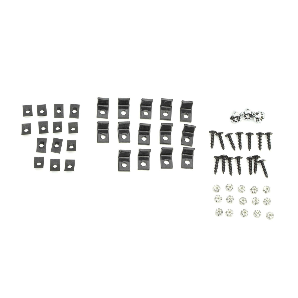 T-Rex Grilles - 2 Pc Small Mesh Mild Steel X-Metal Grille Insert - 6711241