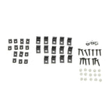 T-Rex Grilles - 2 Pc Small Mesh Mild Steel X-Metal Grille Insert - 6711241