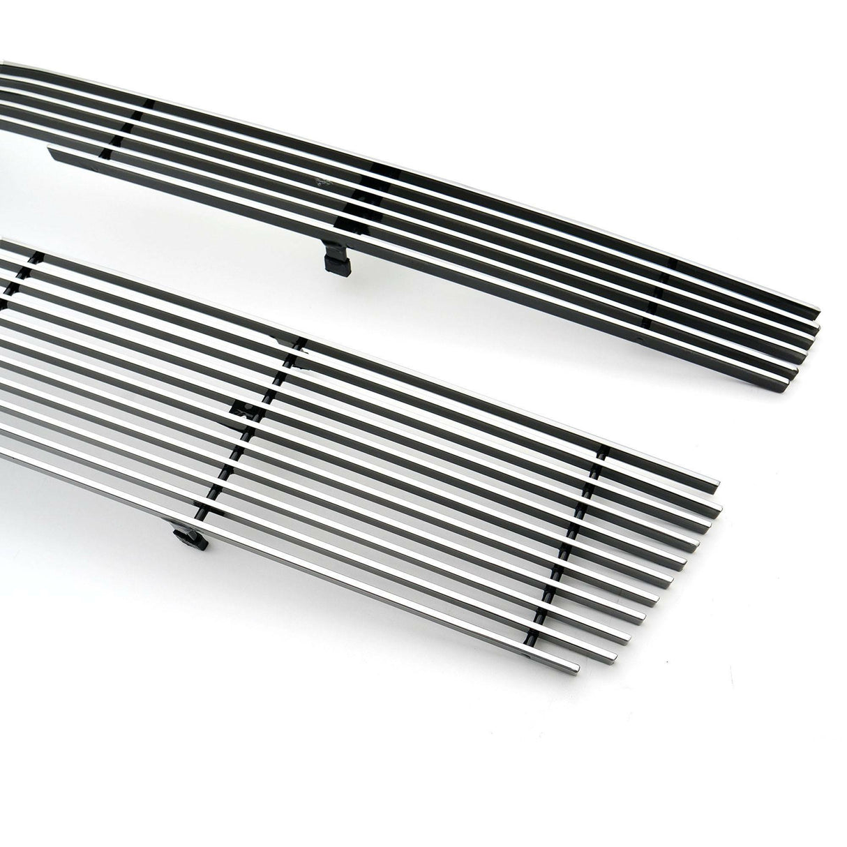 T-Rex Grilles - 2 Pc Horizontal Aluminum Billet Grille Overlay - 21051
