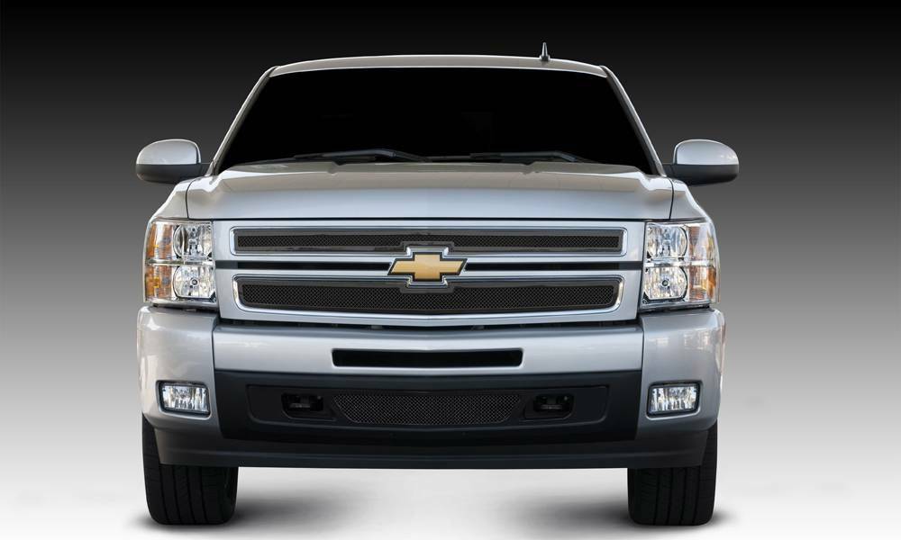 2 Pc Small Mesh Mild Steel Upper Class Grille Overlay