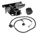Rugged Ridge - Receiver Hitch Kit, Jeep Logo; 07-16 Jeep Wrangler JK - 11580.52