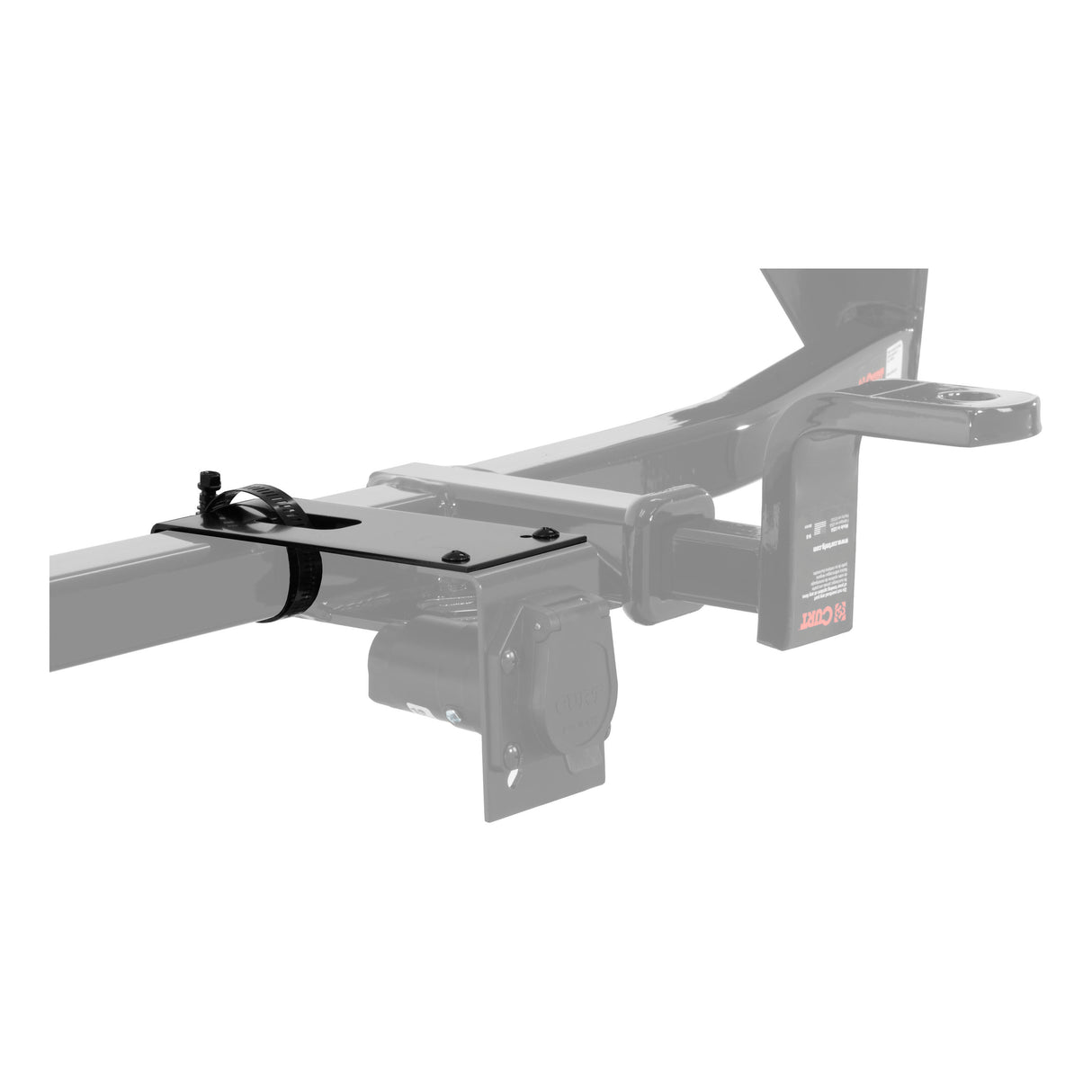 Curt - Connector Bracket Mount for 7-Way Bracket (Packaged) - 57202