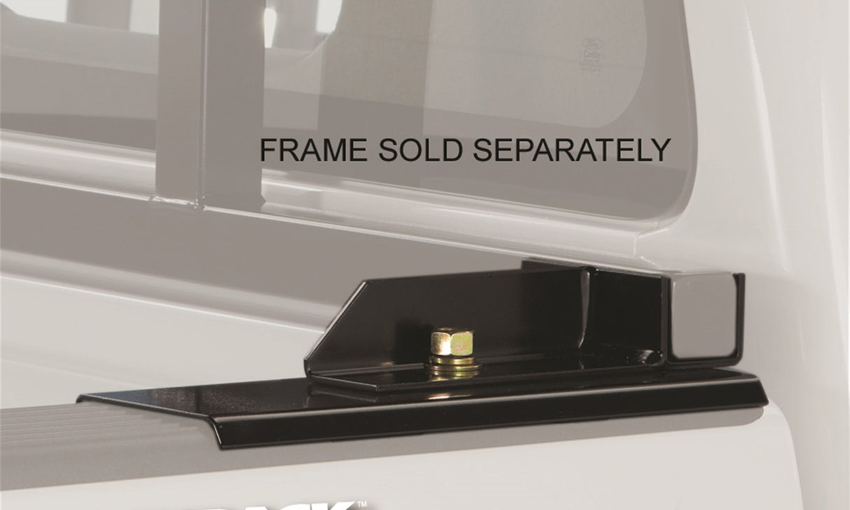 Backrack BRK30331 Hdw Kit; Standard; Black;  19-23 Ford Ranger