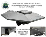 Overland Vehicle Systems - Nomadic Awning 270 Degree - Driver Side Dark Gray - 19519907