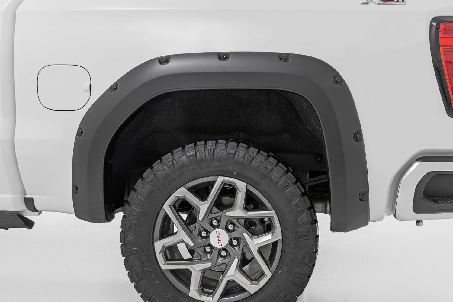 Rough Country - Pocket Fender Flares - GLT Dynamic Blue - GMC Sierra 1500 2WD/4WD (2019-2024) - F-C11950A-GLT
