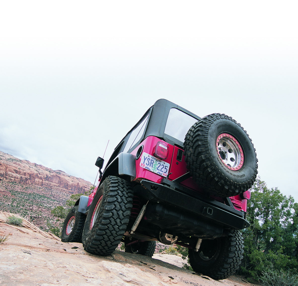 Warn - Rock Crawler Rear Bumper for 1976-1983 Jeep CJ5 / 1976-1986 Jeep CJ7 - 61860