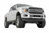 Rough Country - LED Light Kit - Grille Mount - 10" Chrome Slimline Pair - Ford F-150 (18-20) - 70809