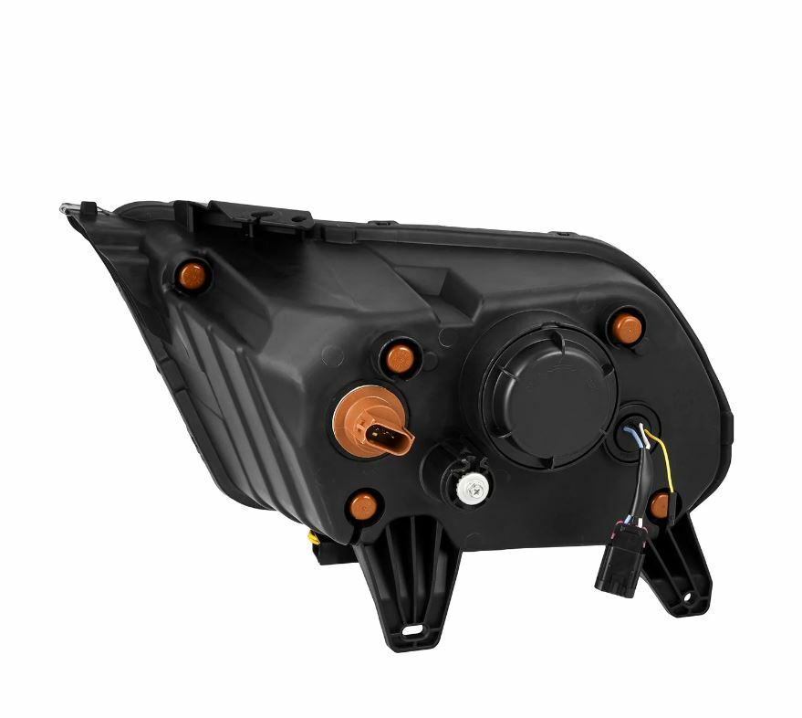 AlphaRex 880490 Projector Headlights Alpha Black