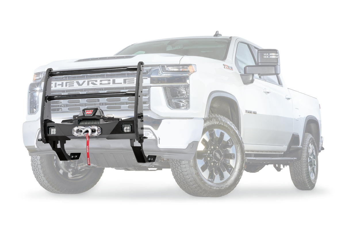 Warn - Trans4mer Gen III Mounting Brackets for 2020-2026 Chevrolet Silverado 2500/3500 HD - 108003