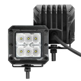 Go Rhino 751803023FCS Bright Series - 3x3 Cube LED Flood Lights, Pair