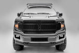 T-Rex Grilles - 1 Pc Laser Cut Pattern Mild Steel Stealth Laser X Grille Replacement - 7715891-BR