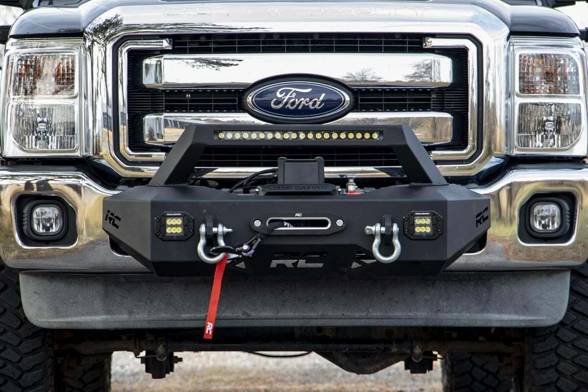 Rough Country - EXO Winch Mount Kit - Ford F-250 F-350 Super Duty 2WD 4WD (11-16) - 51006