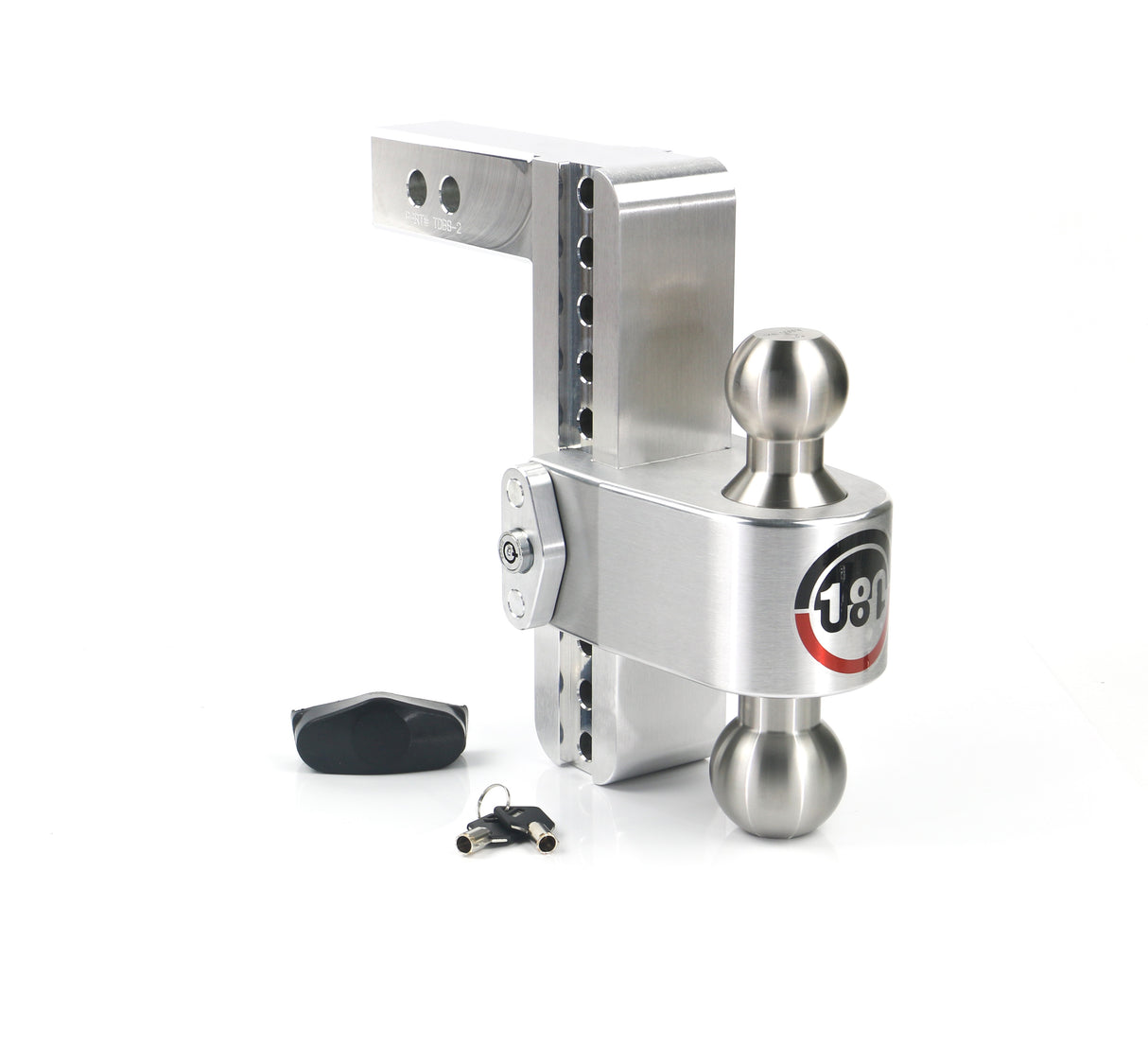 Weigh Safe - LTB8-2 Turnover Ball 8" Drop Hitch with 2" Shank