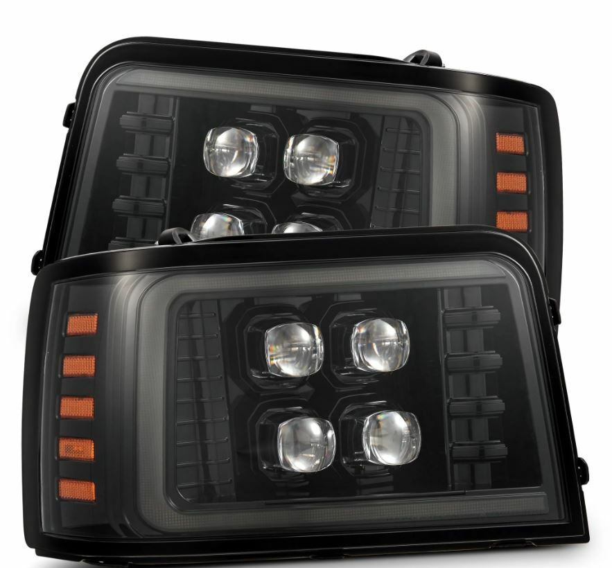 AlphaRex 880269 Projector Headlights Alpha Black