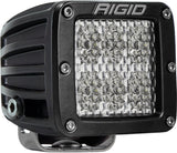RIGID D-Series PRO Light, Drive Diffused, Surface Mount, Black Housing, Single