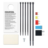 Curt - Custom 4-Flat, Select Honda Pilot, Ridgeline, OEM Tow Package Required - 56365