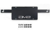 DV8 Offroad - Ford Bronco Capable Bumper Front License Plate Mount - LPBR-04