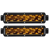 RIGID Industries - 906704 SR-Series DOT/SAE J583 6 Inch Selective Yellow LED Fog Light, Pair