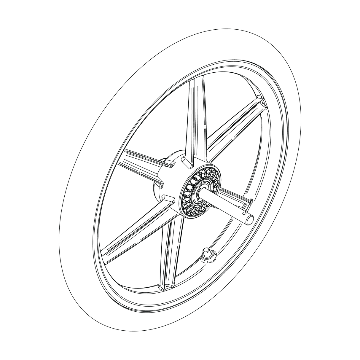 Thule - WHEEL - 16in. REAR WHEEL - UG - 1540192427