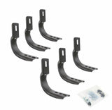 Go Rhino 6844295 - OE Xtreme Side Steps - Mounting Brackets Only -Textured Black