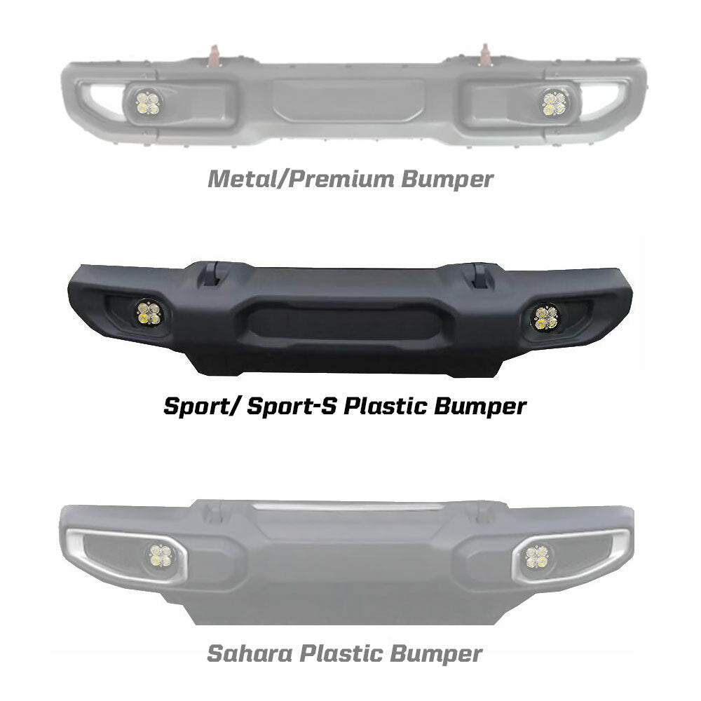 Baja Designs - 447622 - Squadron-R SAE Fog Pocket Light Kit