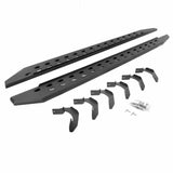 Go Rhino 69415087SPC - RB10 Slim Line Running Boards With Mounting Brackets - Textured Black