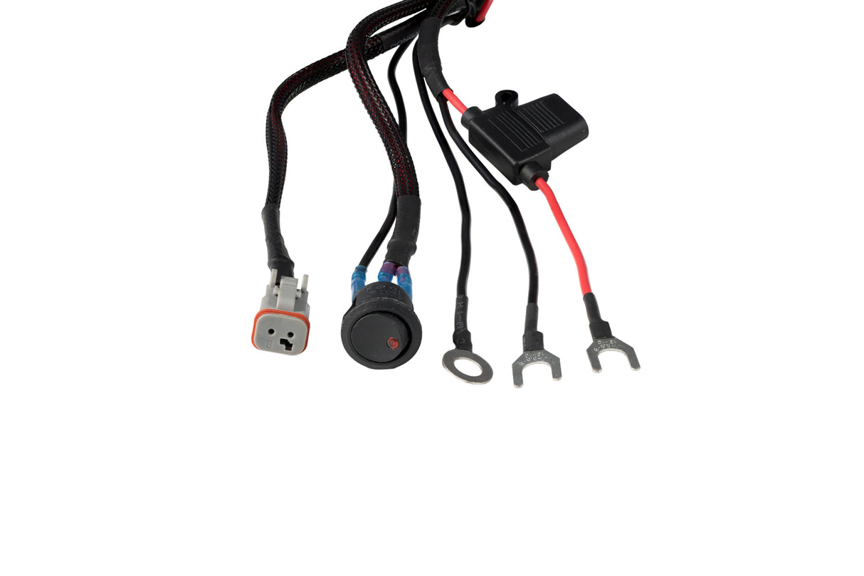 Diode Dynamics - Stage Series RGBW Rock Light DT Wiring Harness - DD4143