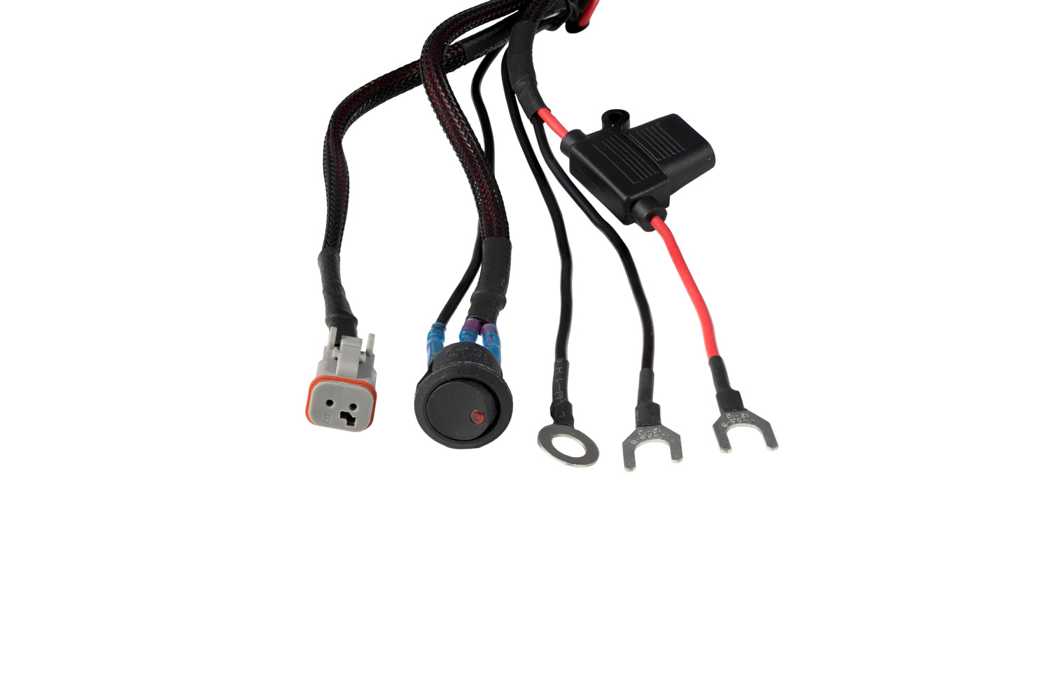 Diode Dynamics - Stage Series RGBW Rock Light DT Wiring Harness - DD4143
