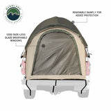 Overland Vehicle Systems - LD TACT - Bed Tent Mid Size 5.0-5.2 Foot, Tan Body and Green Rainfly - 18252540