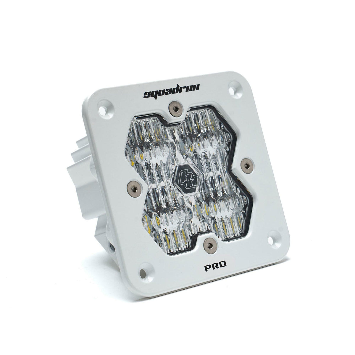 Baja Designs - 49-1005-WT-2 Squadron 2.0 Pro White Flush Mount LED Auxiliary Light Pod
